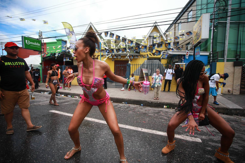 Revelers in Bliss get on bad for Carnival Monday. Photo Credit: Allan V. Crane/CA